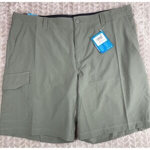 Columbia Men's Eaglecrest Shorts Gray 10" Inseam UPF Omni-Shade‎ Size 42